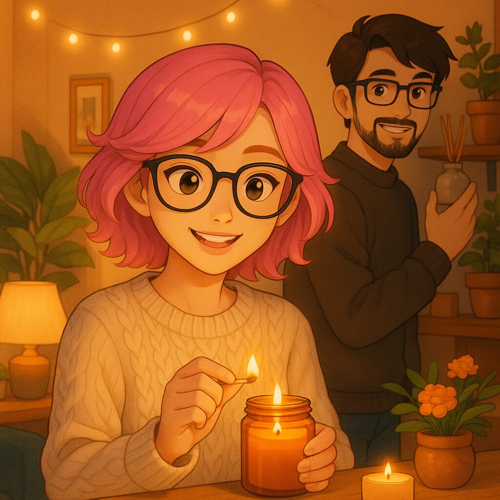 Decoraçao com Mai Mai e Aly