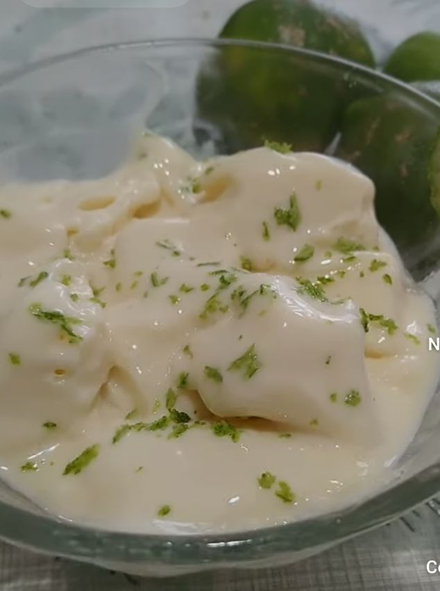 Creme de Limão com Leite Condensado