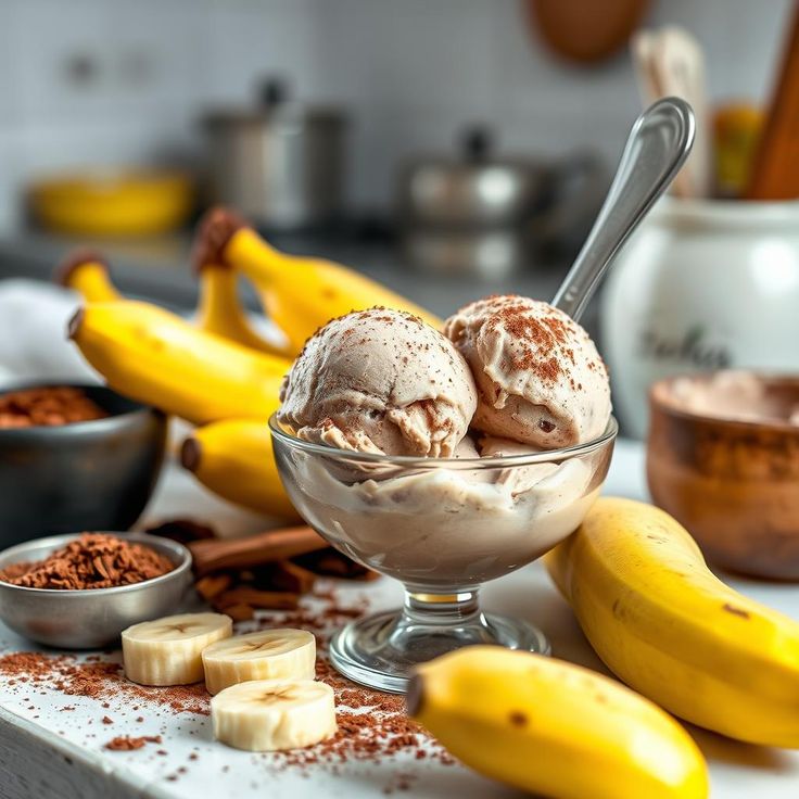 Sorvete de banana